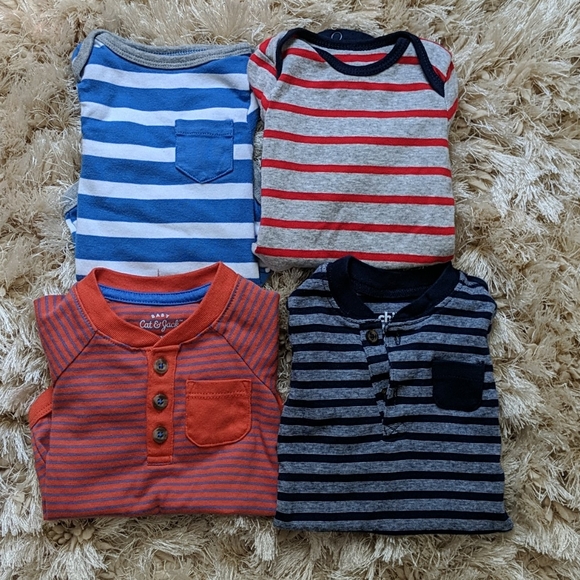 cloud island Other - Striped Onesie bundle
